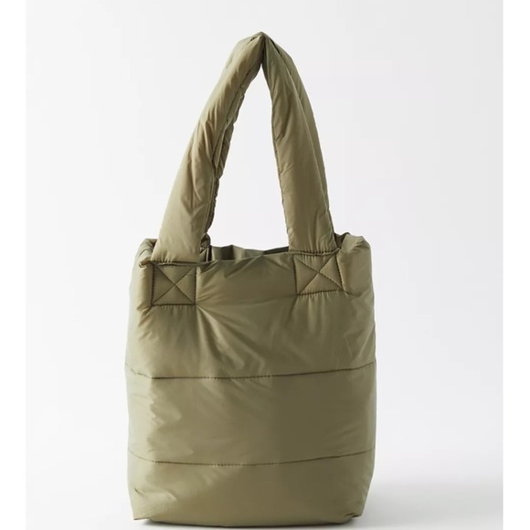 ROSSIGNOL PUFFER TOTE NEW WITHOUT TAGS GREEN - Picture 3 of 6